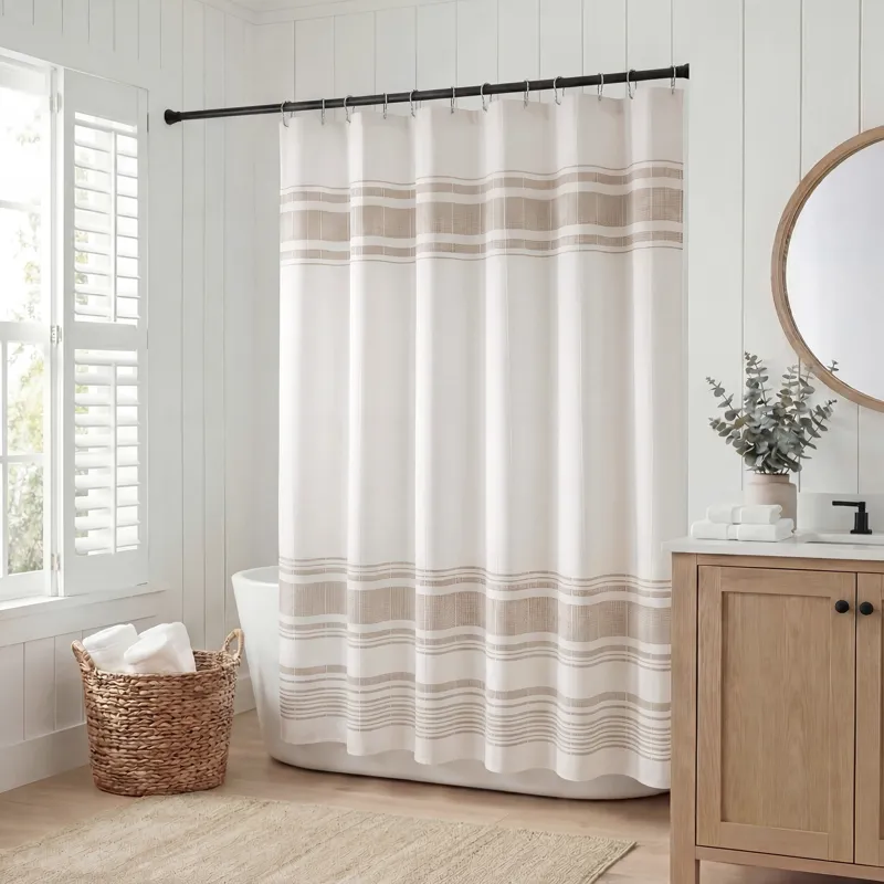 Harbor House Blue Morgan Shower Curtain