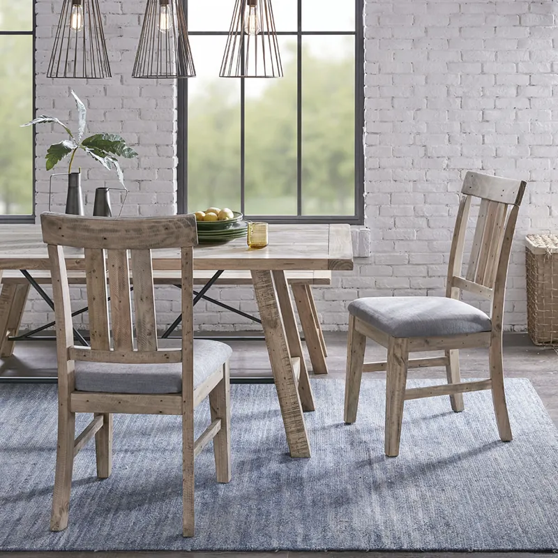 Sonoma Dining Side Chair(Set of 2pcs) - Natural/Grey