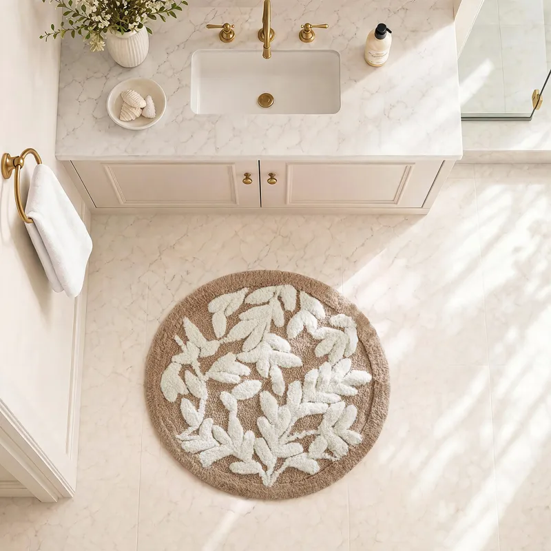 Madison Park Serene Cotton Tufted Bath Rug