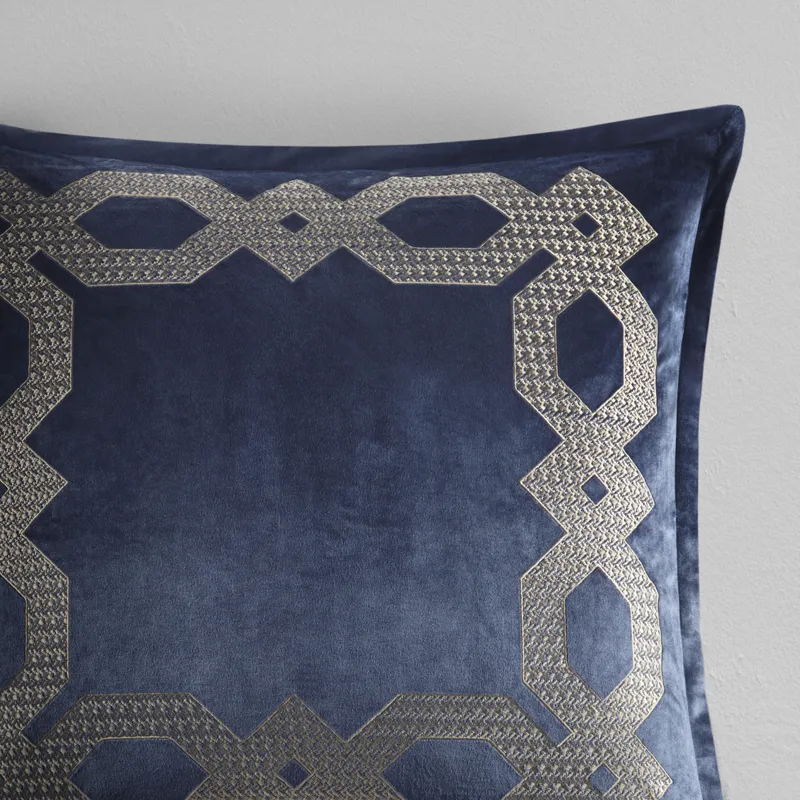 Clermont European Pillow Sham - Navy