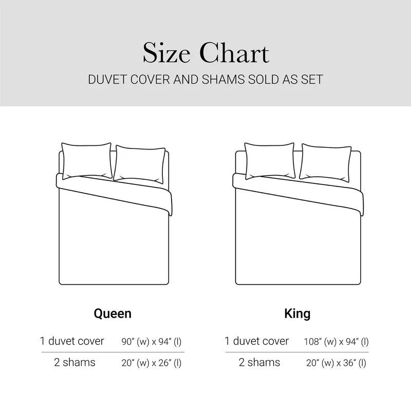 Harbor House Linen Blend Double Flange Duvet Cover Set