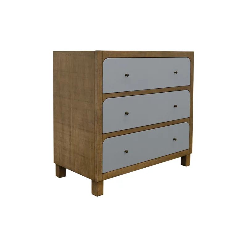 Wyatt Accent Chest Pv/Dr - Brown/Grey
