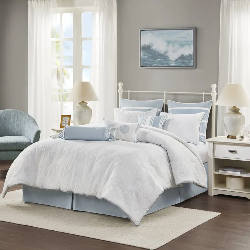 Harbor House Blue Crystal Beach Comforter Set