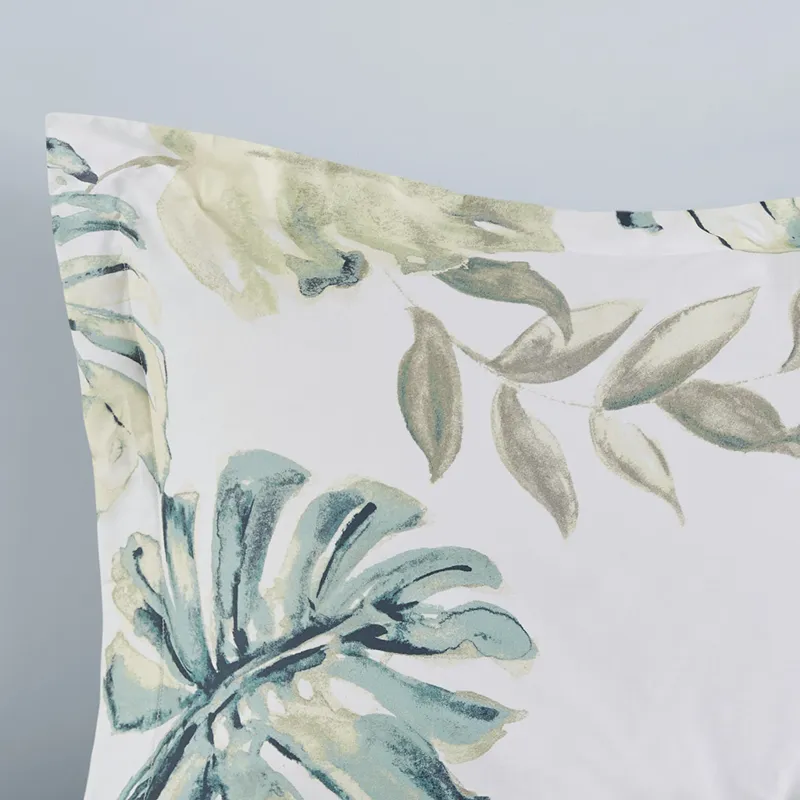 Harbor House Blue Lorelai Cotton Printed 6 Piece Comforter Set