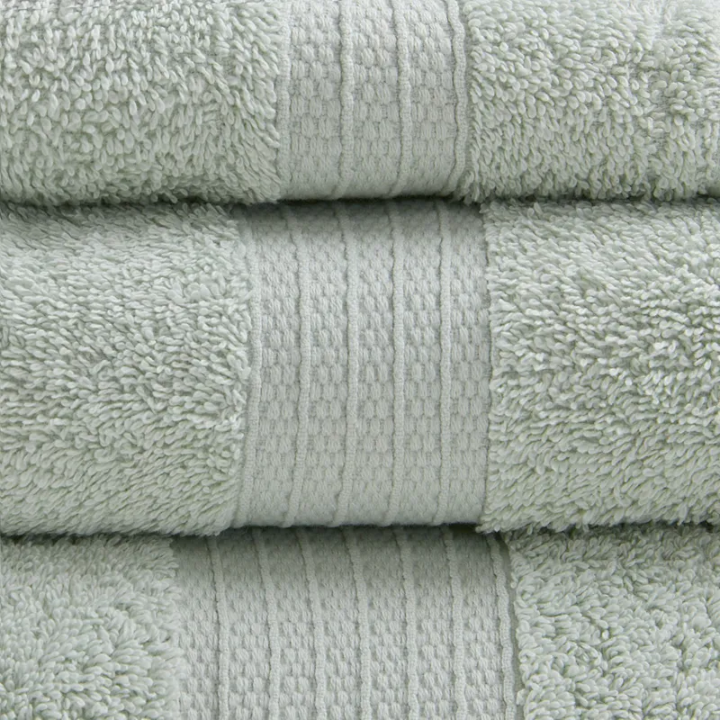 Madison Park Organic 6 Piece Organic Cotton Towel Set