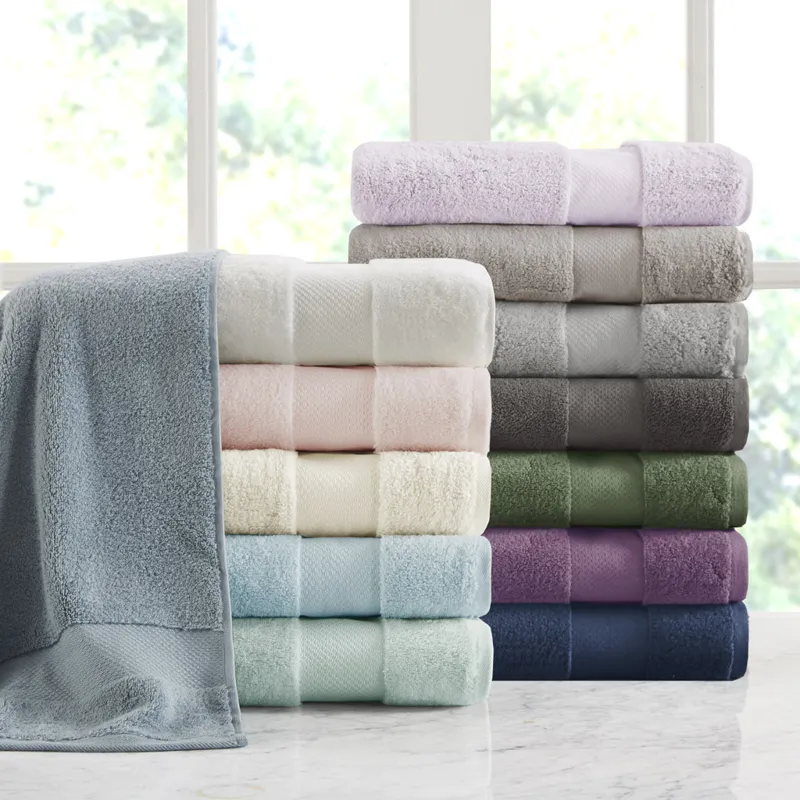 Madison Park Signature Turkish Cotton 6 Piece Bath Towel Set