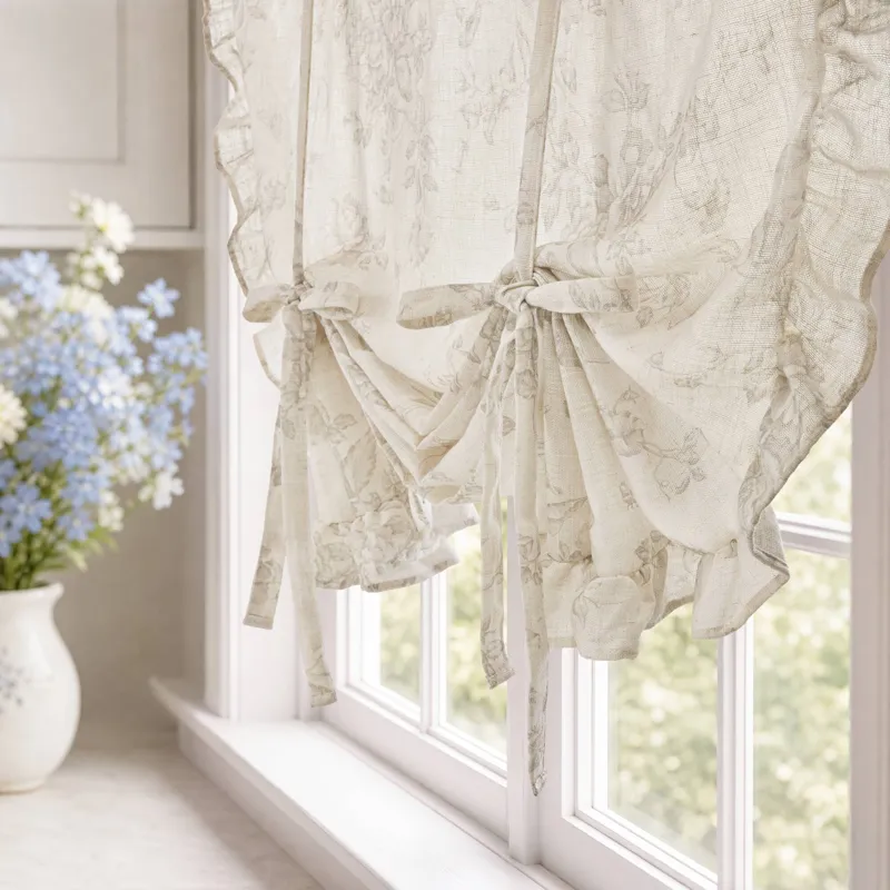 Madison Park Adele Ruffle Window Panel