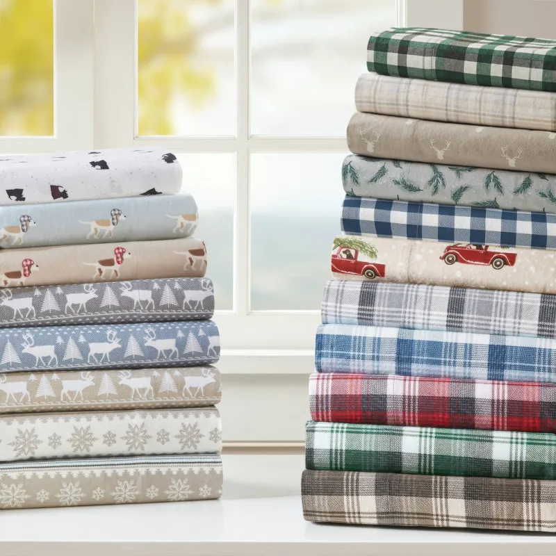 Woolrich Cotton Flannel Sheet Set