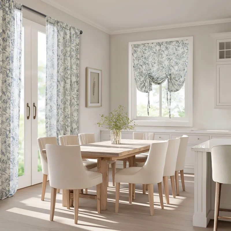 Madison Park Lana Floral Window Panel