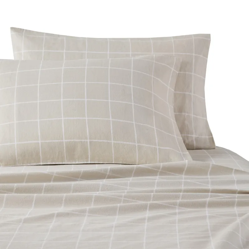 True North by Sleep Philosophy Cozy Cotton Flannel Printed Sheet Set