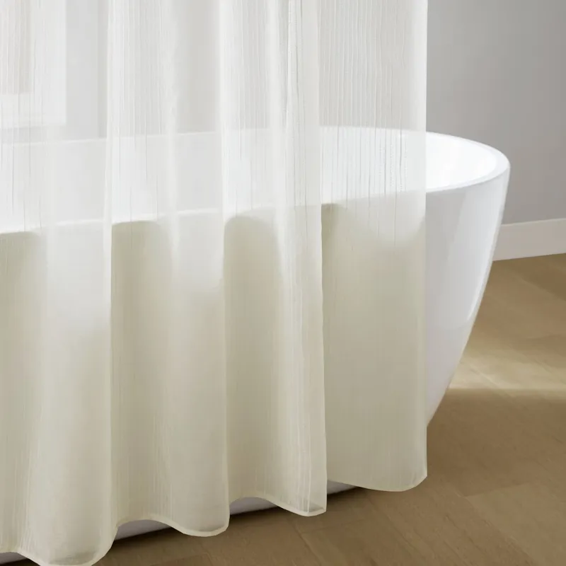 Madison Park Anna Sheer Shower Curtain