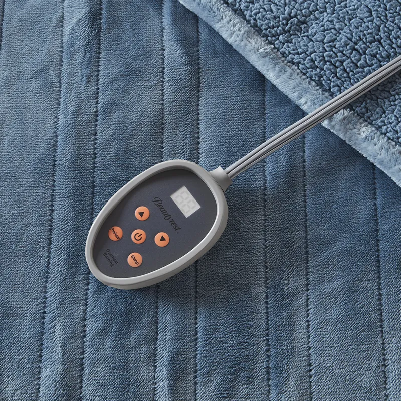 Beautyrest Heated Microlight to Berber Blanket