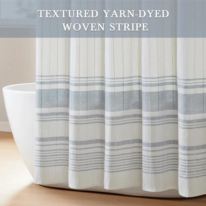 Harbor House Blue Morgan Shower Curtain