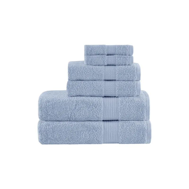 Madison Park Organic 6 Piece Organic Cotton Towel Set