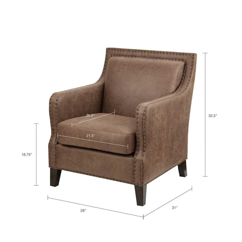 Shasta Accent Chair - Brown