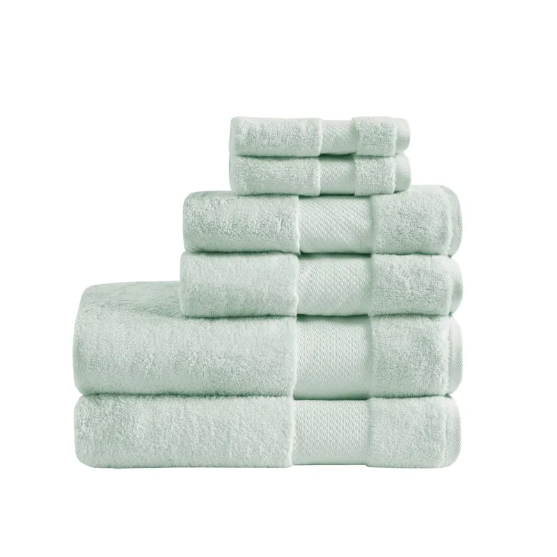 Madison Park Signature Turkish Cotton 6 Piece Bath Towel Set