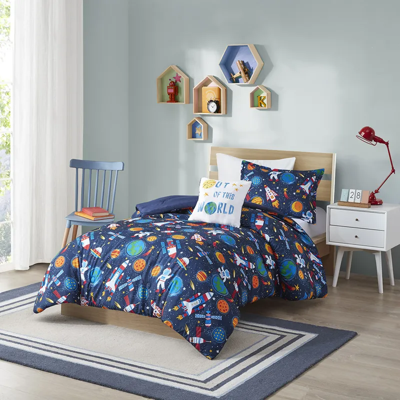 Mi Zone Kids Jason Outer Space Comforter Set