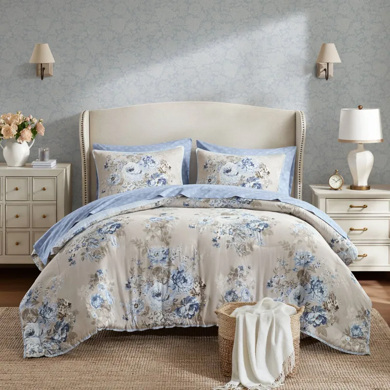 Madison Park Essentials Heather Cottagecore Collection Comforter