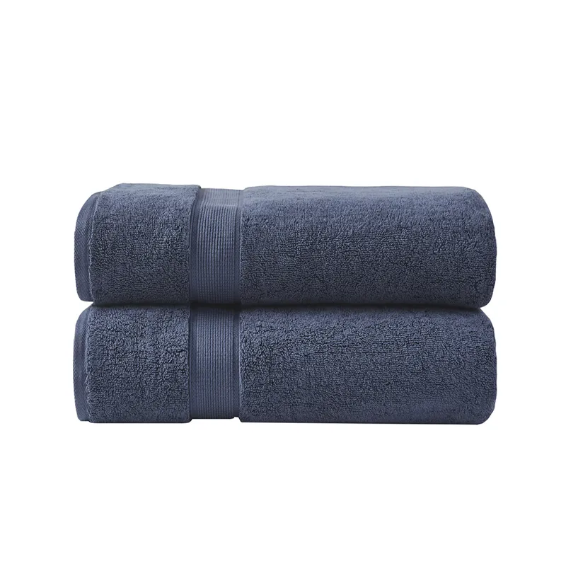 Madison Park Signature 800GSM 100% Cotton Bath Sheet 2 Piece Set