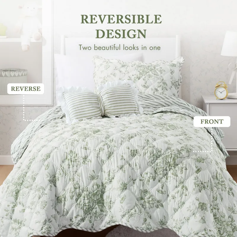 Madison Park Essentials Adele Quilt Set