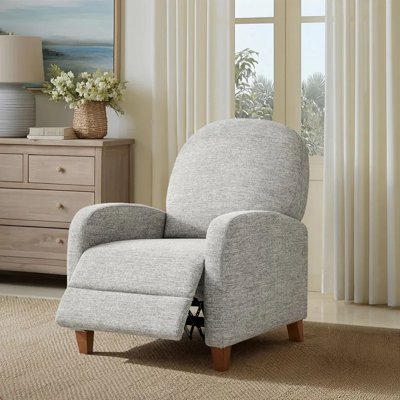 Martha Stewart Raylin Upholstered Push Back Recliner