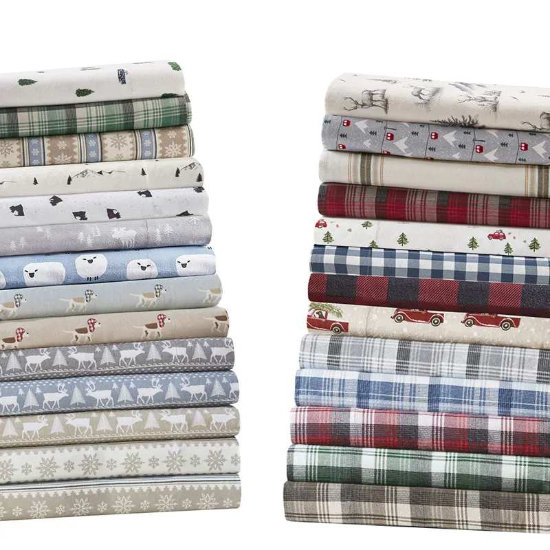Woolrich Cotton Flannel Sheet Set