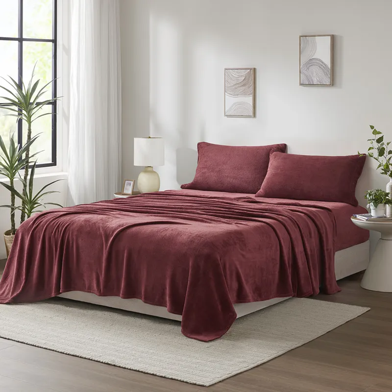 True North by Sleep Philosophy Soloft Plush Micro Plush Sheet Set
