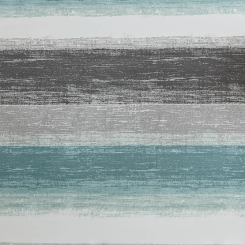Madison Park Essentials Saben Stripe Print Shower Curtain