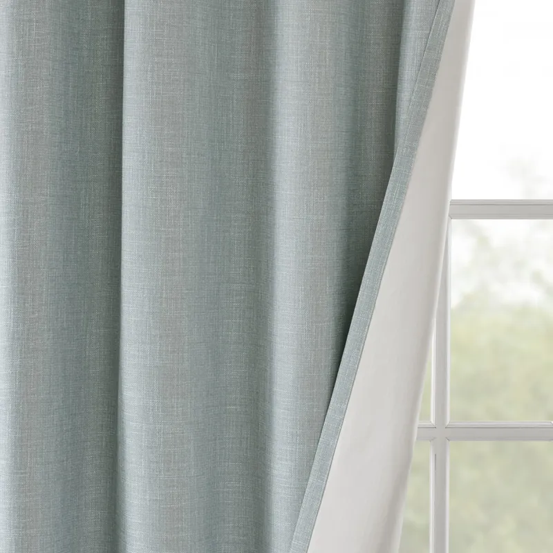 SunSmart Maya Printed Heathered Blackout Window Patio Panel