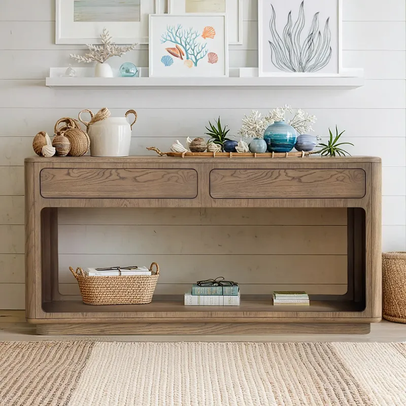 Chapel Hill Emil Console Table - Driftwood