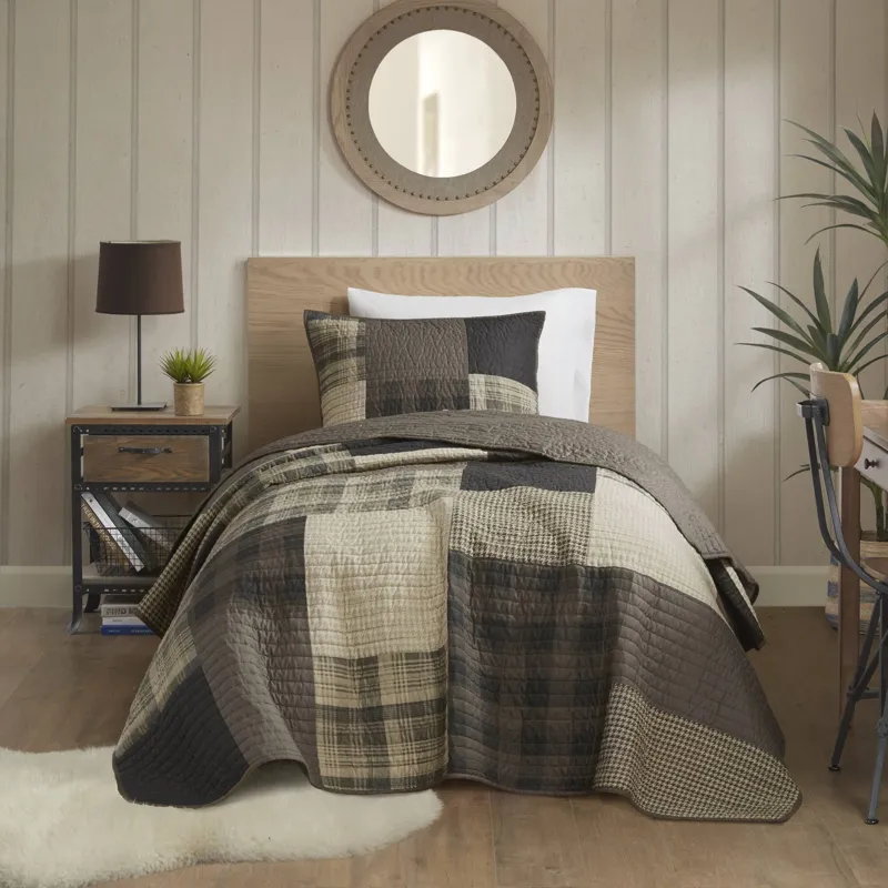 Woolrich Winter Hills Oversized Cotton Quilt Set