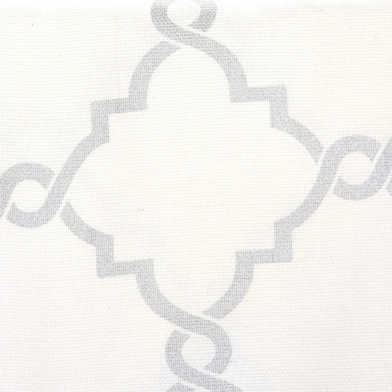 Madison Park Saratoga Fretwork Print Grommet Top Window Valance