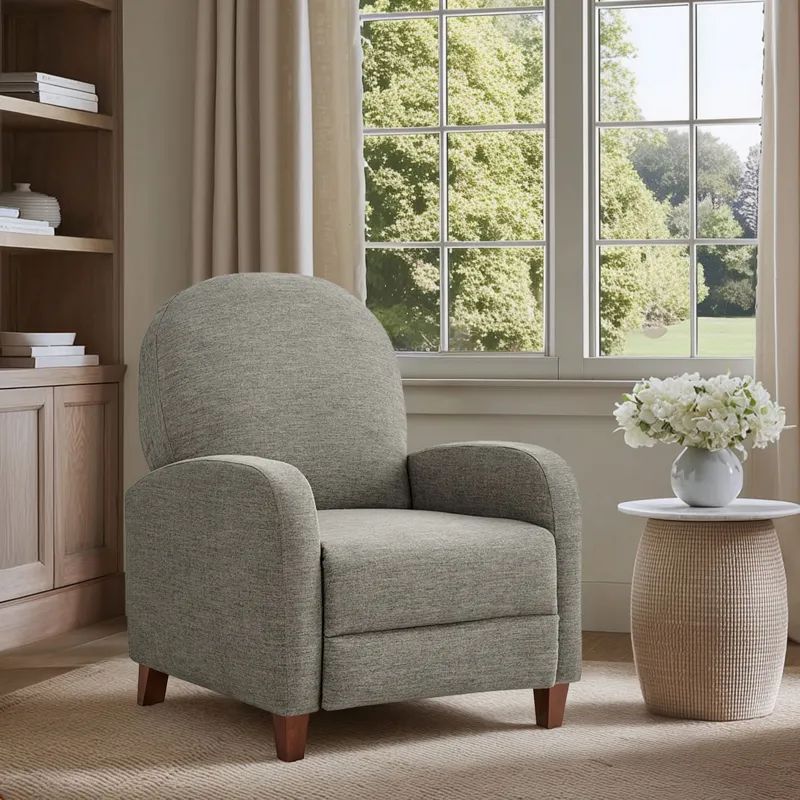 Martha Stewart Raylin Upholstered Push Back Recliner