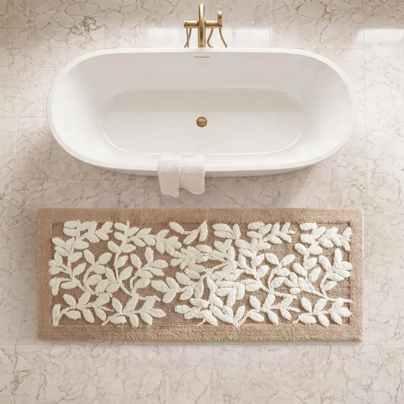 Madison Park Serene Cotton Tufted Bath Rug