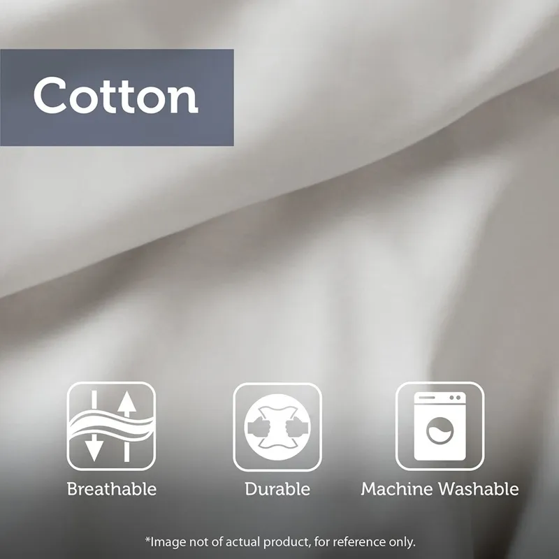 Madison Park Signature Essence Oversized Cotton Clipped Jacquard Comforter Set with Euro Shams and Throw Pillows