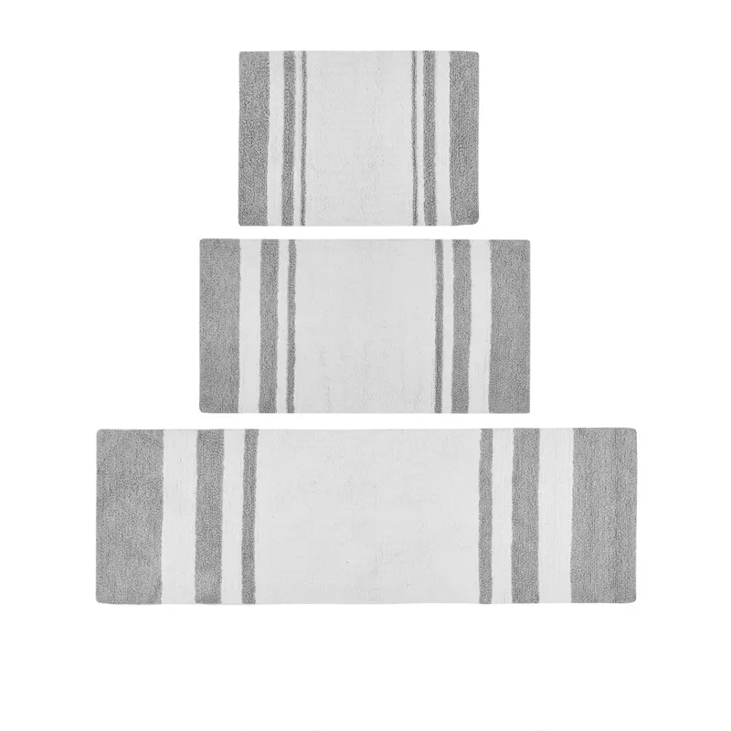 Madison Park Spa Cotton Reversible Bath Rug
