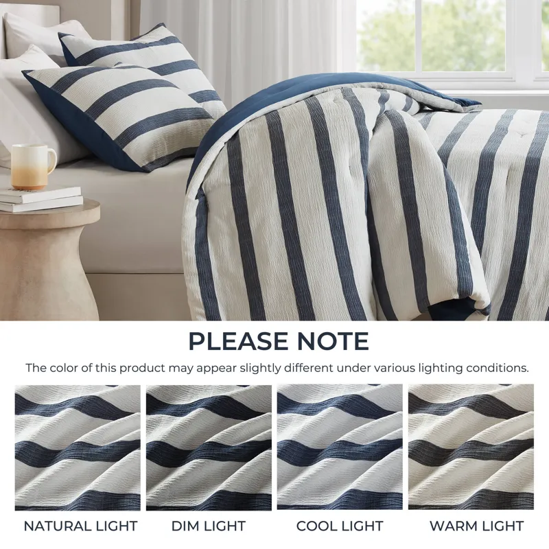Super Listing Merritt Yarn-dyed Striped Comforter