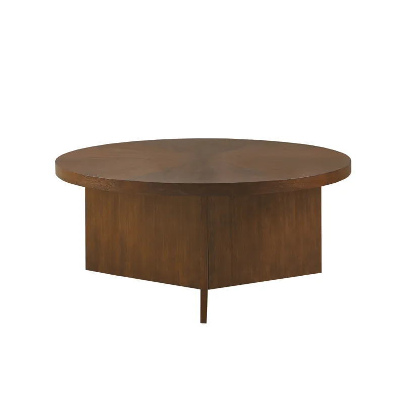 Sadie Round Coffee table - Brown