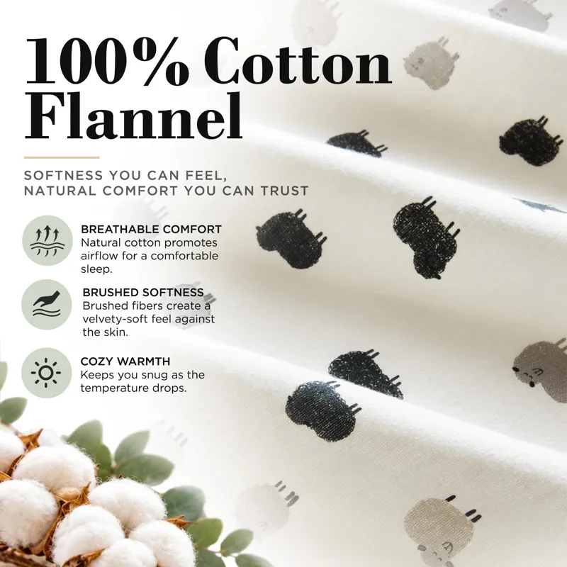 Woolrich Cotton Flannel Sheet Set