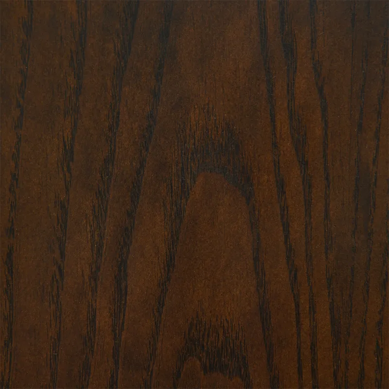 Philippe Round End Table with Shelf - Brown