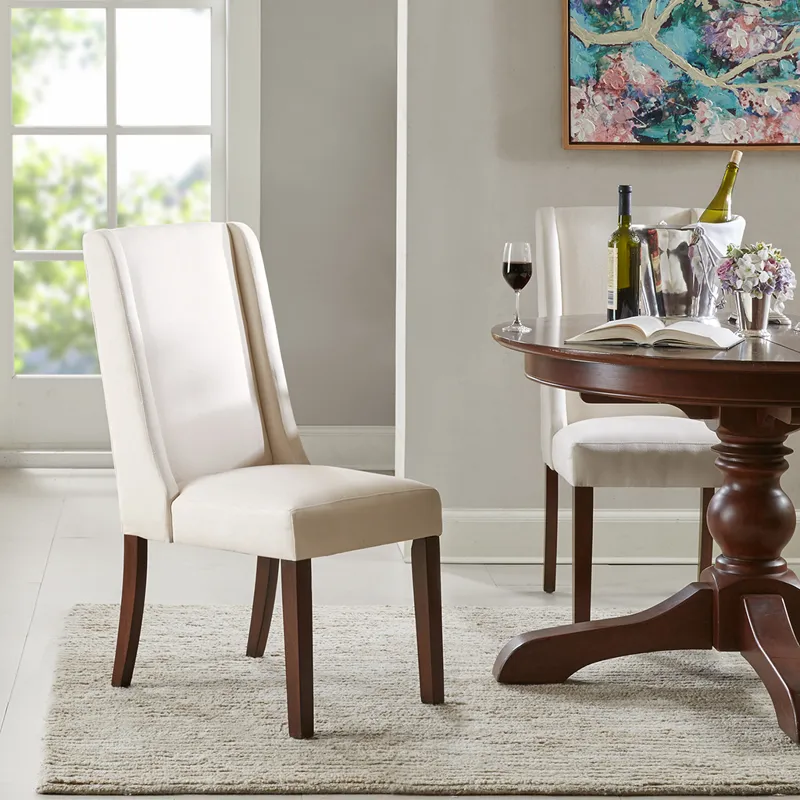 Brody Wing Dining Chair (Set of 2) - Cream
