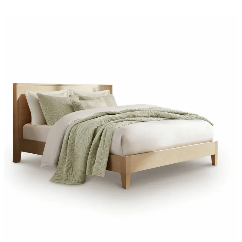 Harbor House Botanical Leaves 3 Piece Cotton Quilt Set