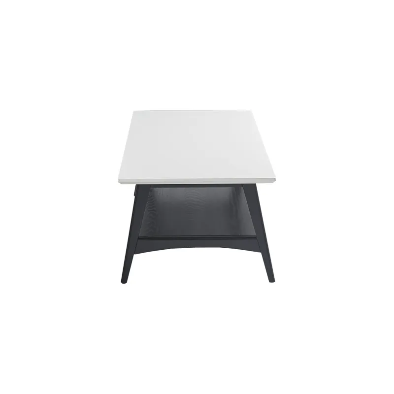 Parker Coffee Table - Off-White/Black