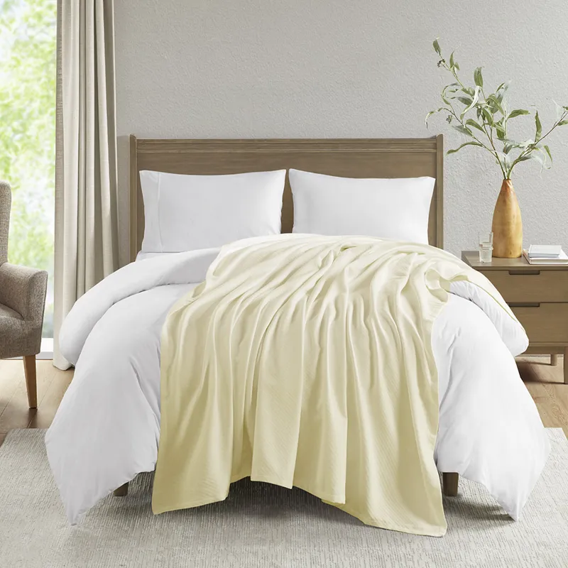 Madison Park Liquid Cotton Blanket