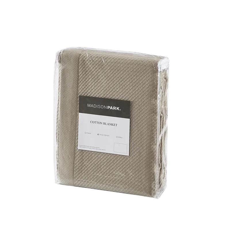 Madison Park 100% Certified Egyptian Cotton Blanket