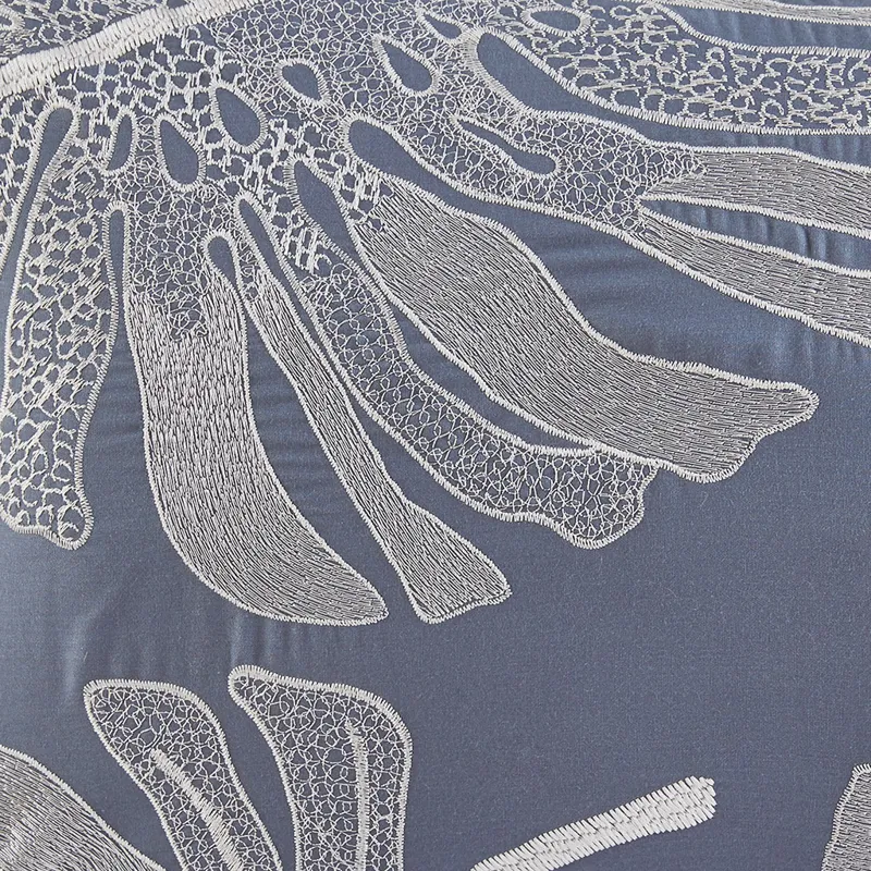 Harbor House Blue Lorelai Cotton Printed 6 Piece Comforter Set