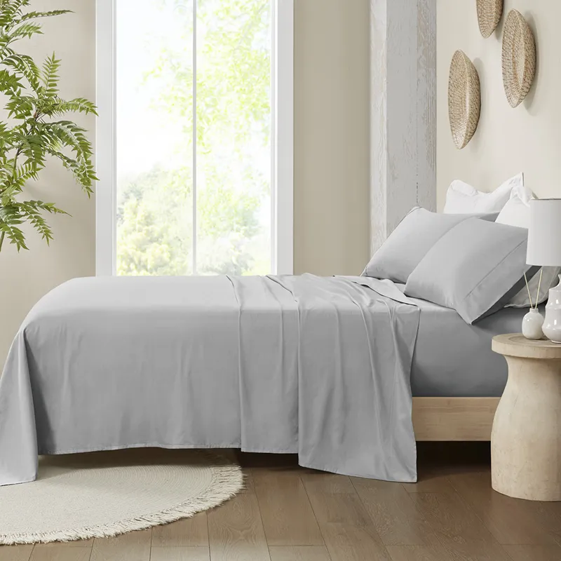 Madison Park 300 Thread Count 100% Organic Cotton Deep Pocket Sheet Set