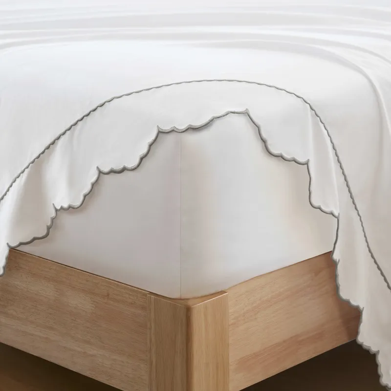Harbor House Brielle Scalloped Edge Cotton Sheet Set