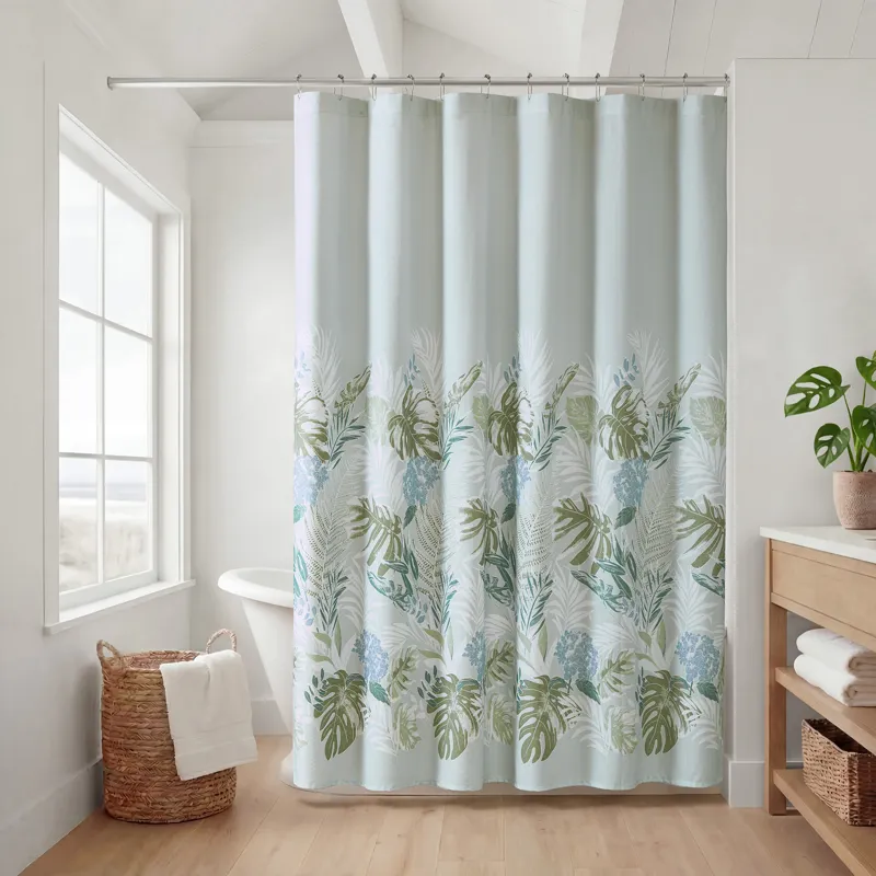 Harbor House Blue Kiawah Island Shower Curtain