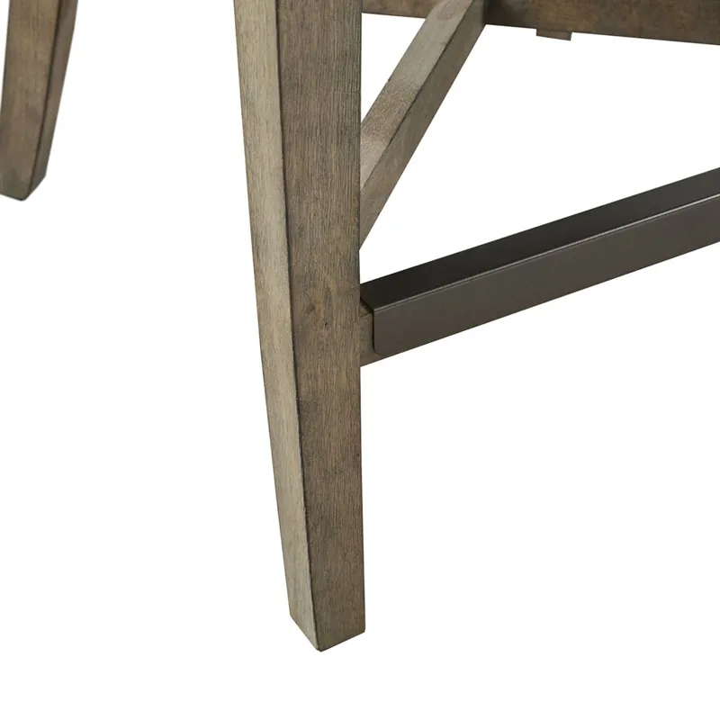 Carson Counter Stool with Swivel Seat - Light Grey